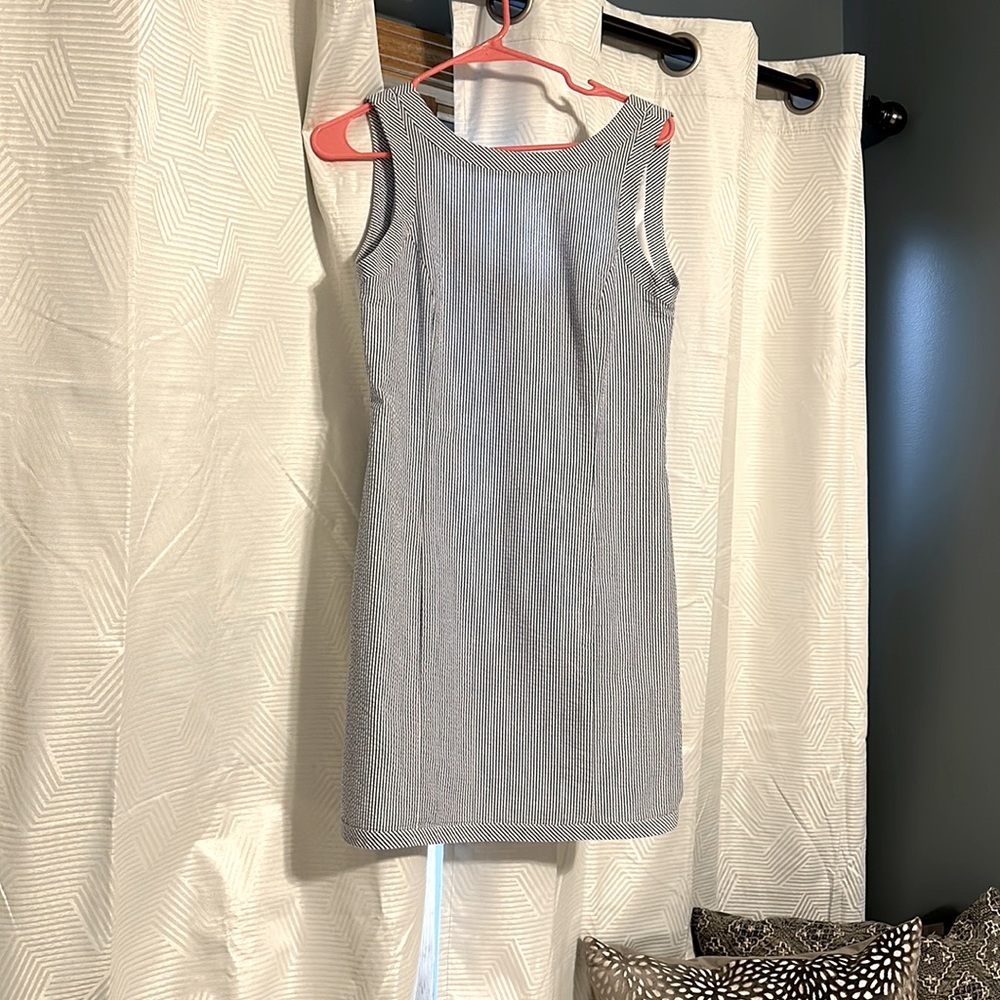 Lauren James Striped Seersucker dress